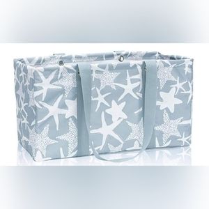 NWT-Large Utility Tote-Starfish Splash